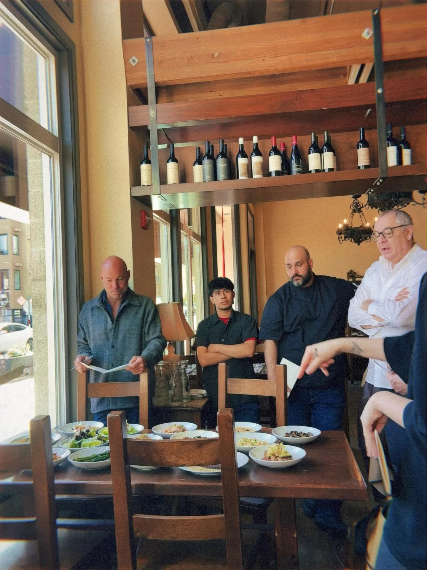 Before you sit down to enjoy your dinner, we&rsquo;ve stood around all of the new dishes and learned from our chefs about the preparation, ingredients, allergens, tasted everything, reviewed portions and pricing. Yesterday we introduced Chef Angel&rs