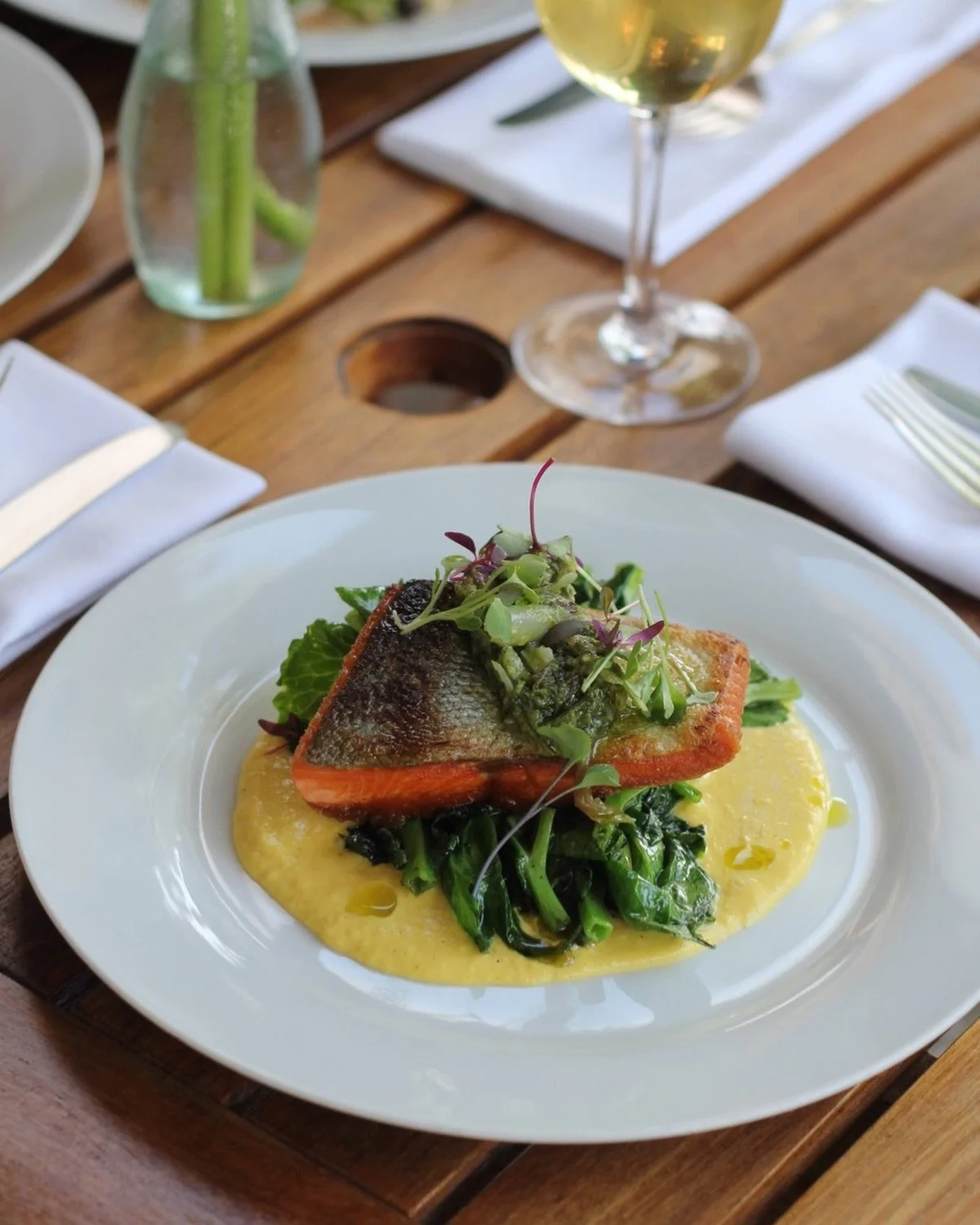 Copper River sockeye and summer corn have landed in Wallingford. Did you know this is our only location that takes reservations for the patio? Consider this your insider tip!