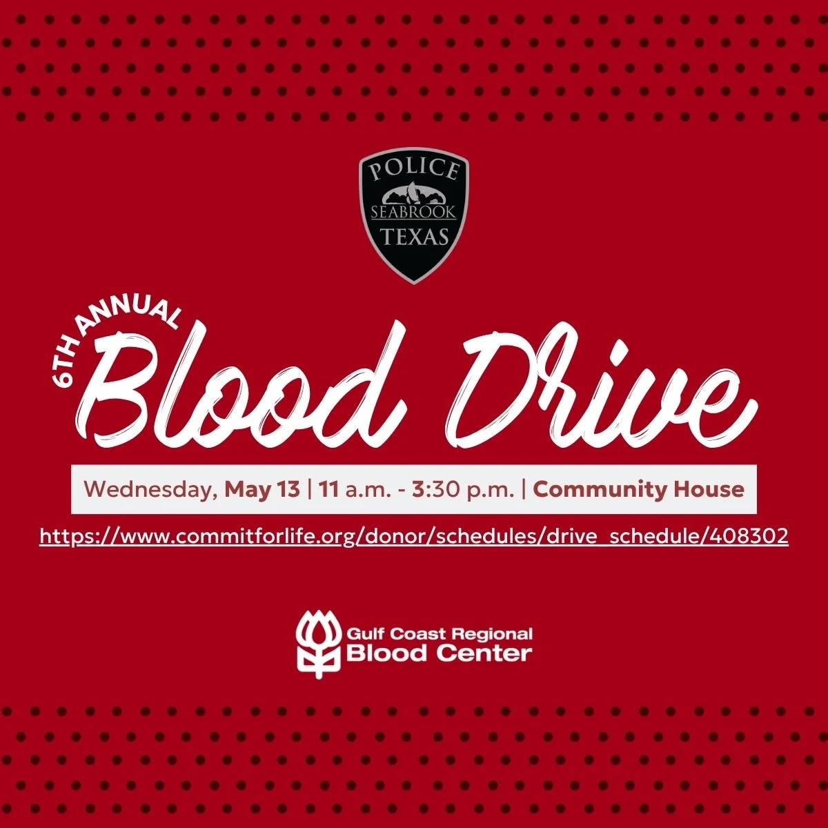 6th Annual Blood Drive