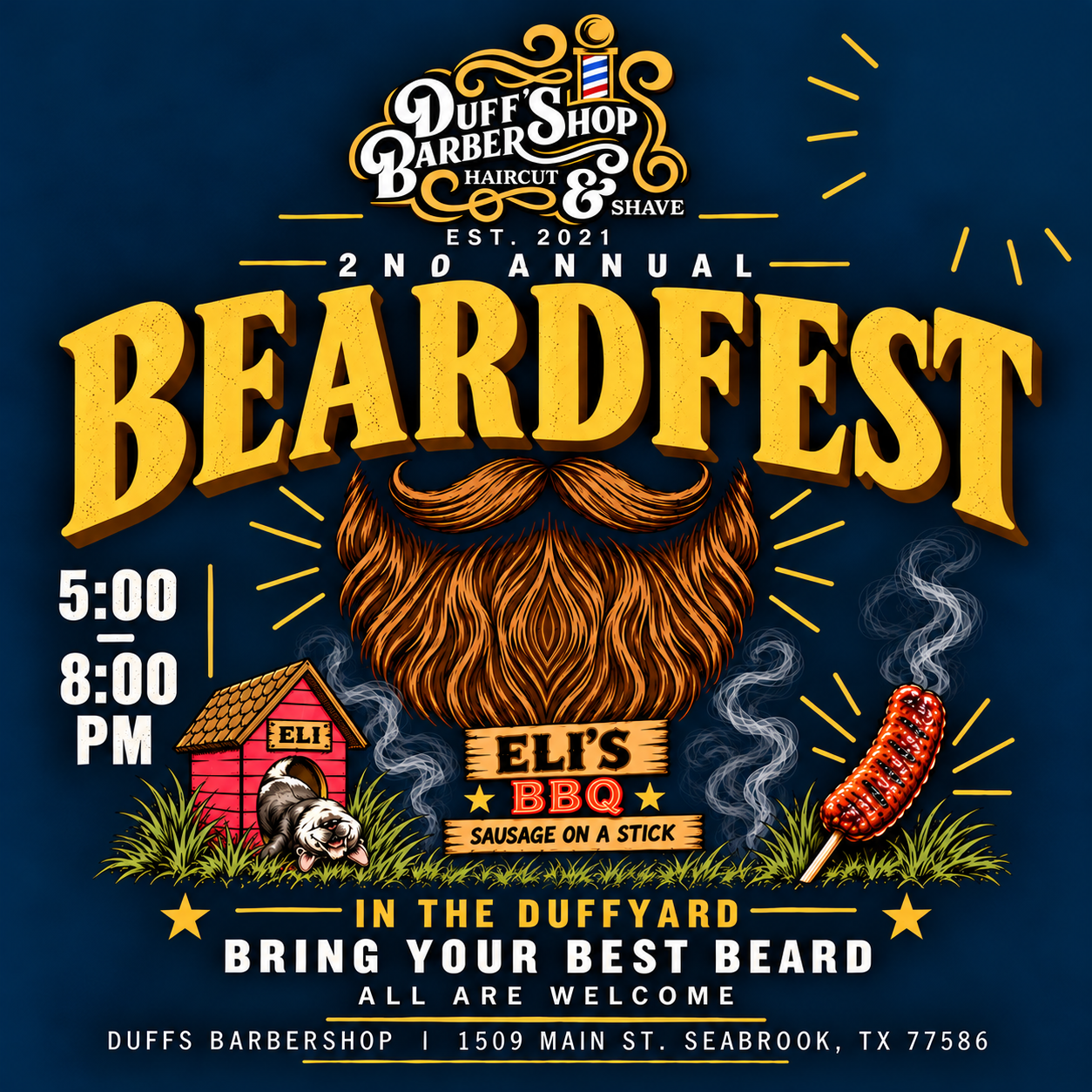 Duff’s Barbershop Beardfest