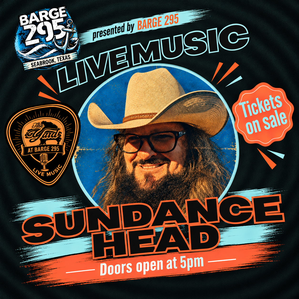 Live Music: Sundance Head @ Barge295