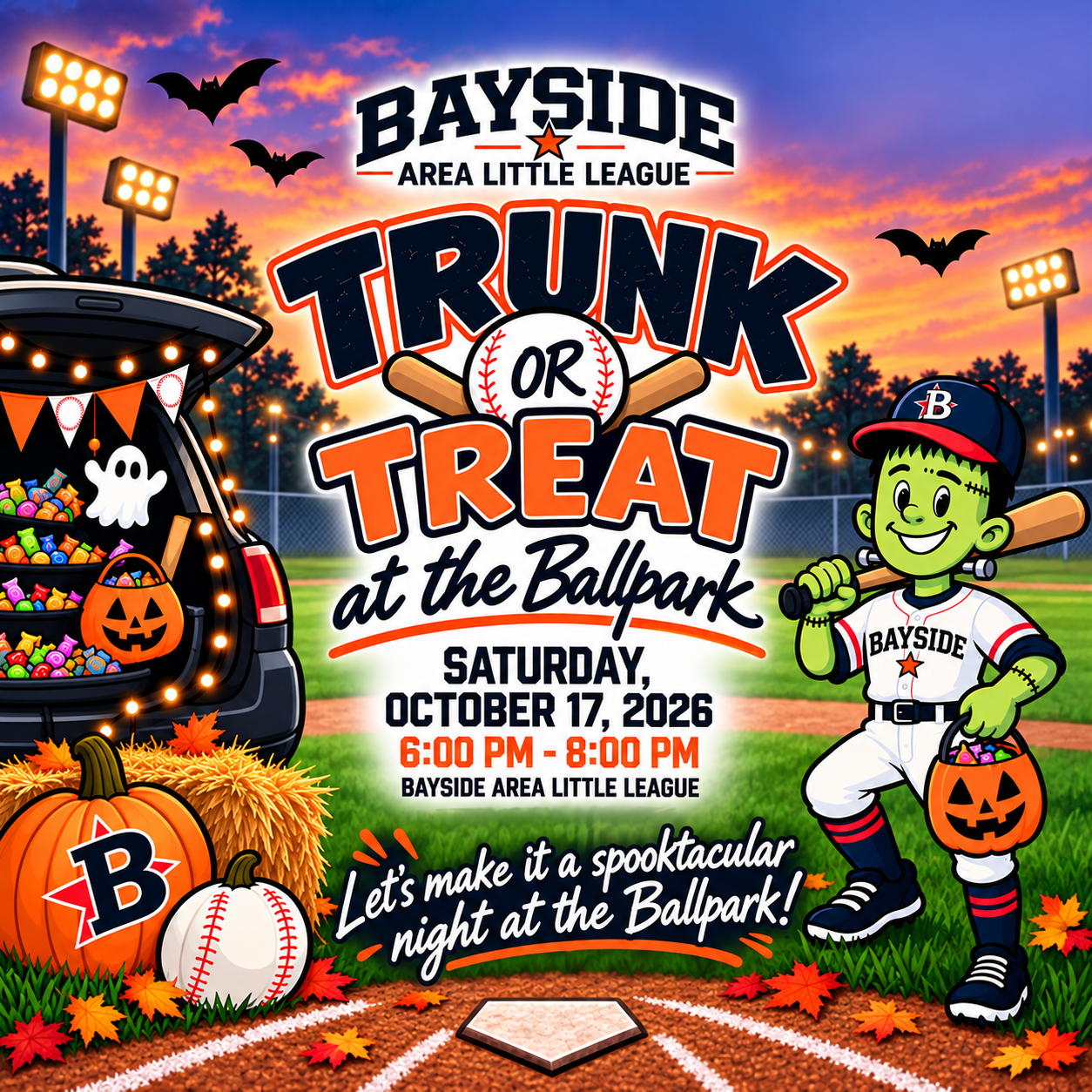 Trunk or Treat at the Ballpark