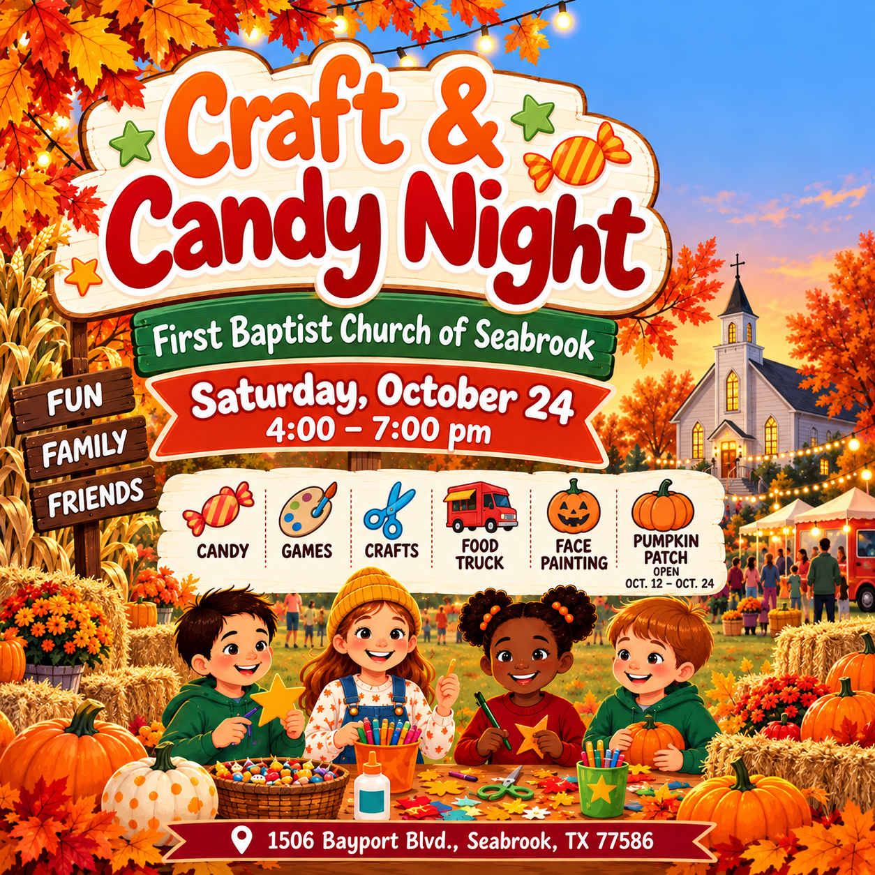 Craft &amp; Candy at FBC