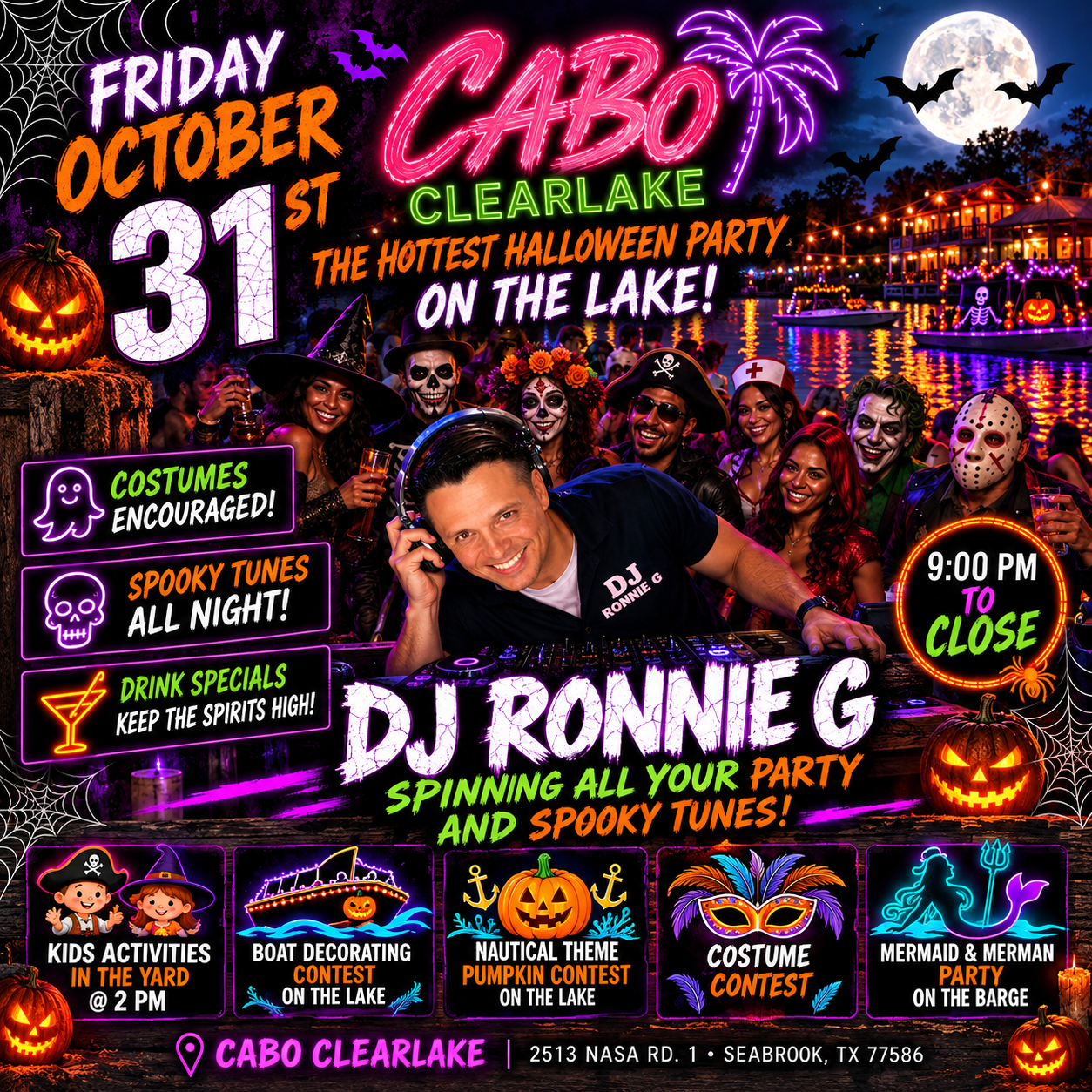 Halloween @ CABO Clear Lake