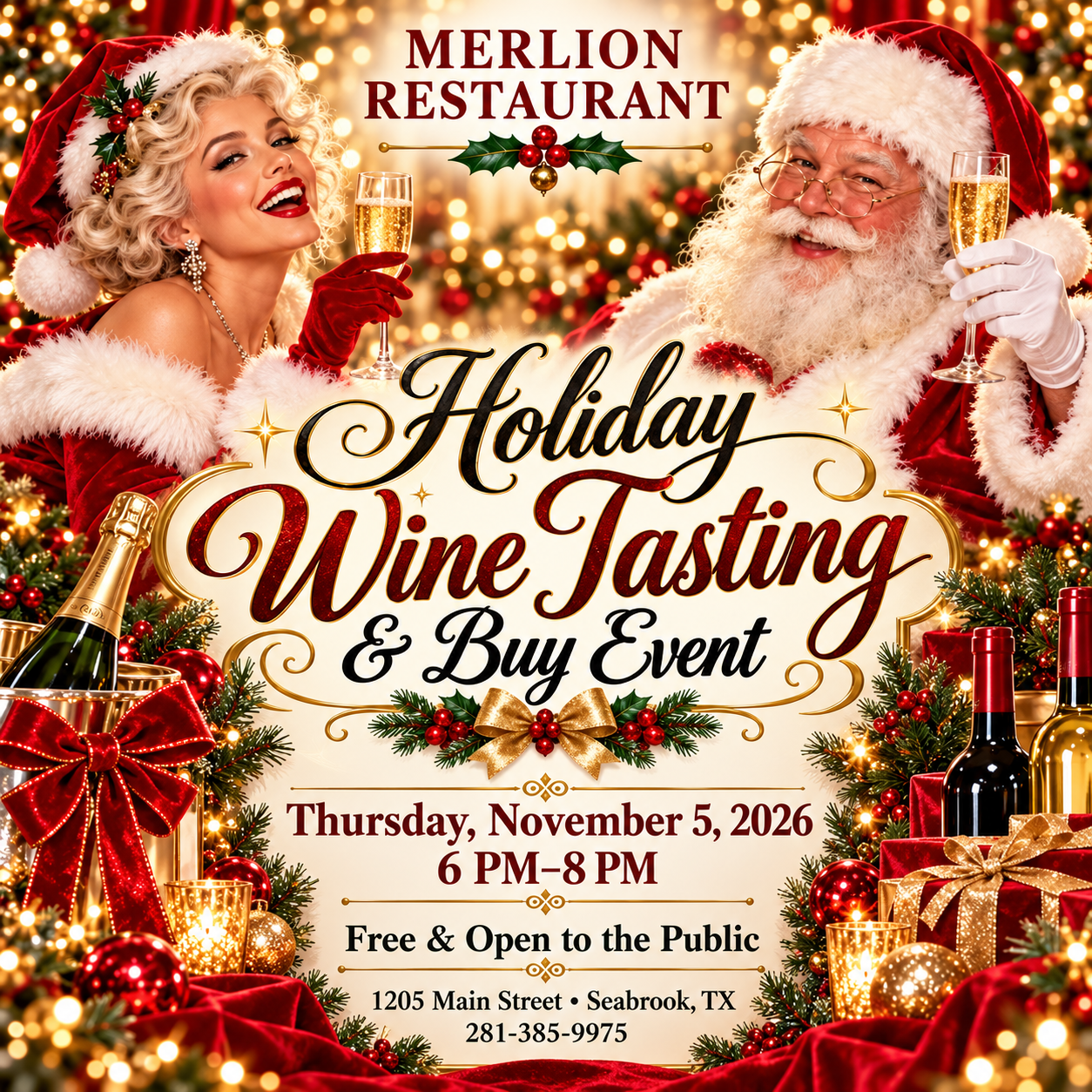 Holiday Wine Tasting