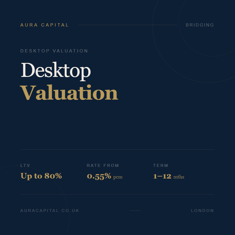 Desktop valuation