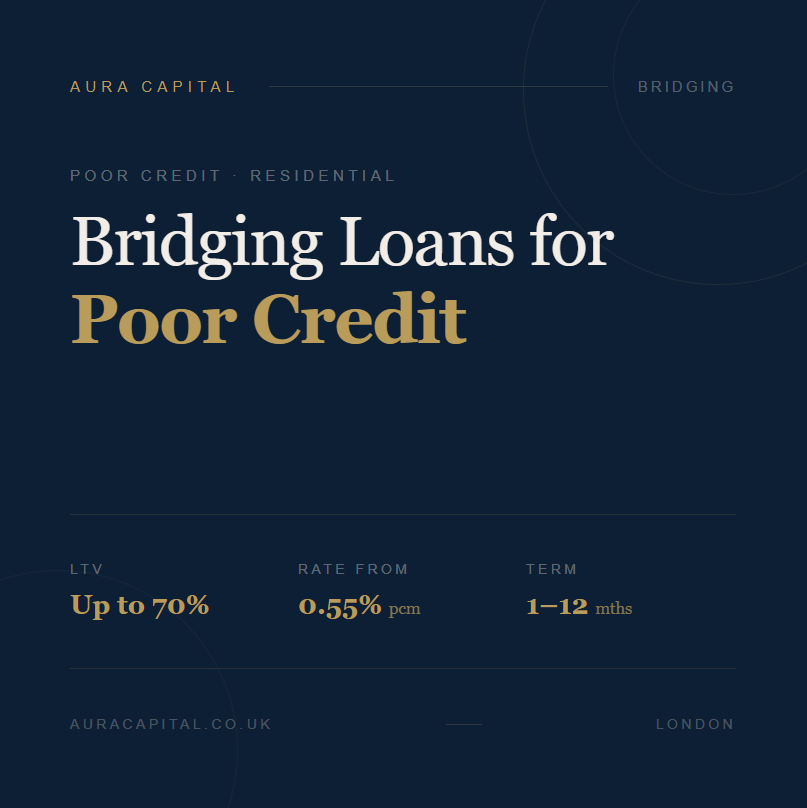 Bridging Loans for Poor Credit