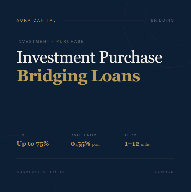 Investment Purchase Bridging Loans