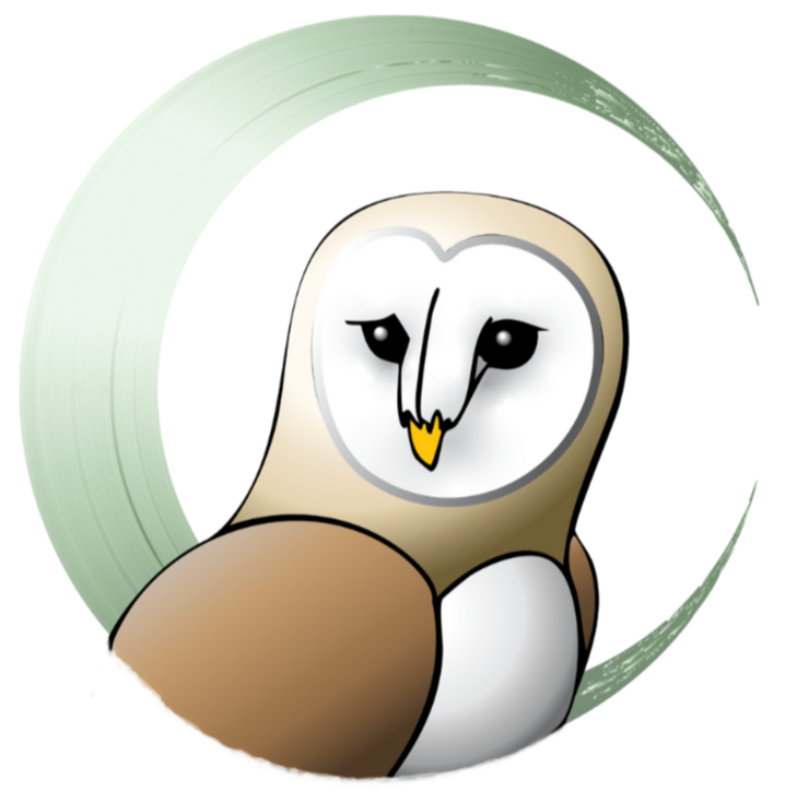 Barn owl illustration for California Wildlife Management