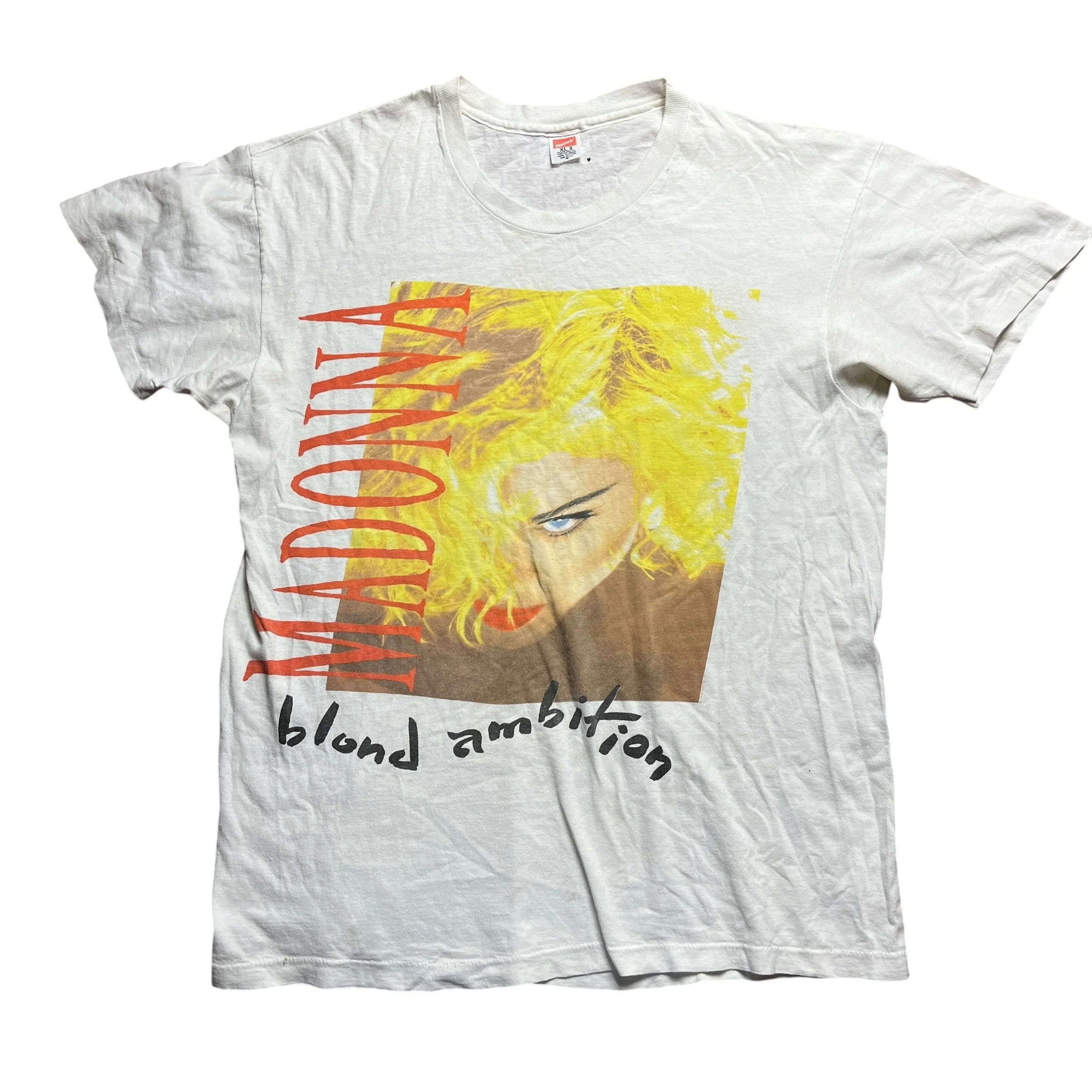 1990 Madonna Blonde Ambition Tour Tee (1-front).jpeg