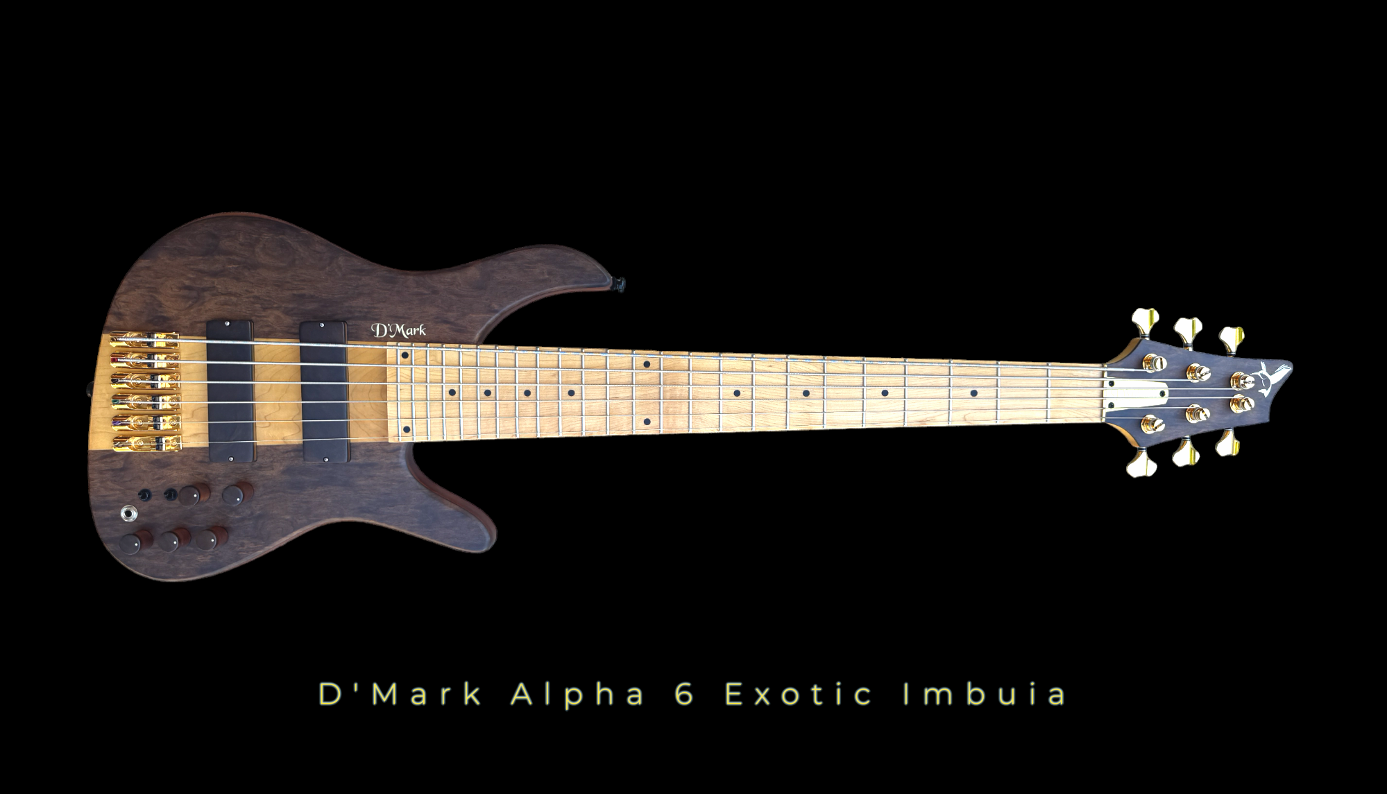 D’Mark Alpha 6 Brazilian Exotic Imbuia — The Bass Spot