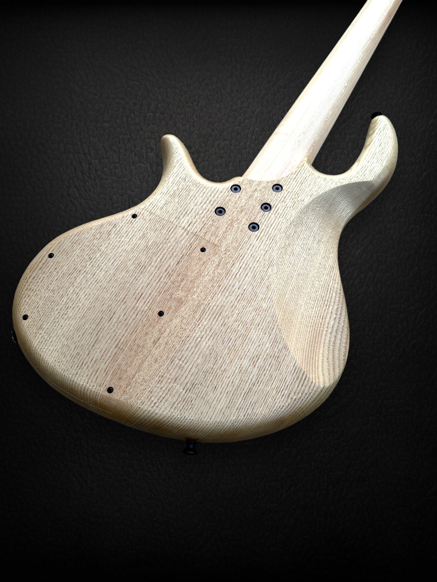 Elrick EVO 5 Figured Walnut BACK TILTED RIGHT-Photoroom.jpg