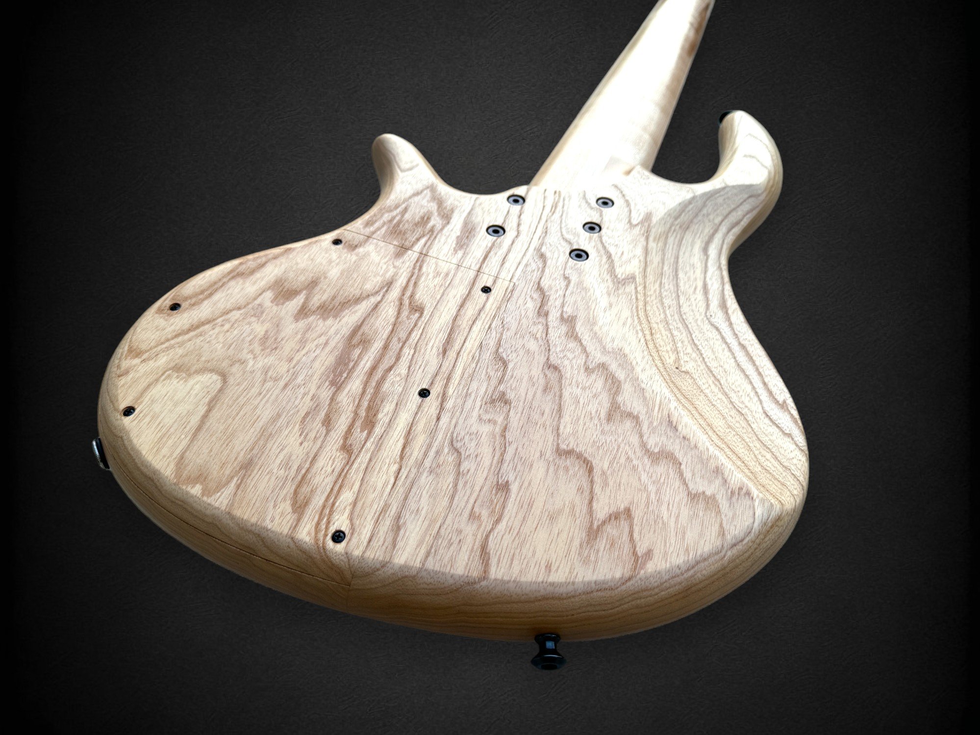 Elrick EVO 6 Walnut Burl BACK TILTED RIGHT-Photoroom.jpg