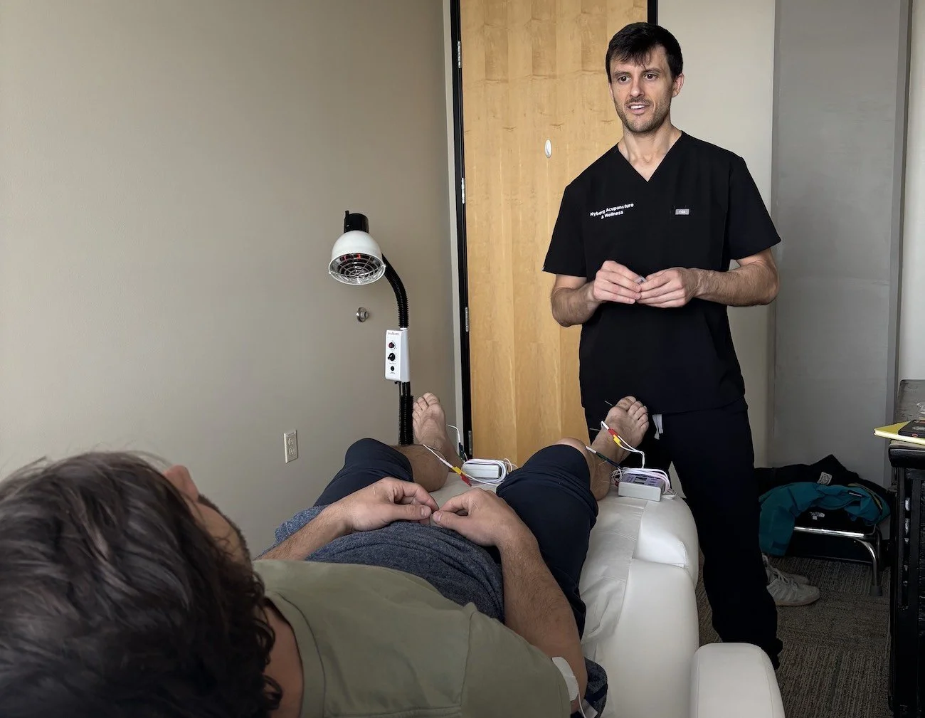 tmj pain patient consultation with dr. savage