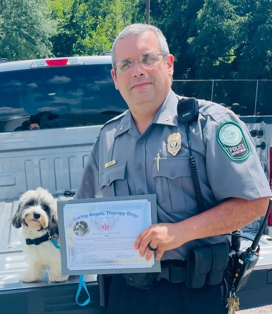 America's K-9 Caring Angels Trained and Raised Therapy Dog