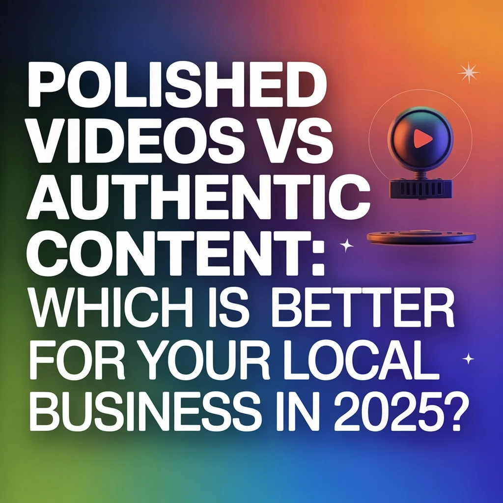 Polished Videos Vs Authentic Content: Which Is Better For Your Local Business in 2025?