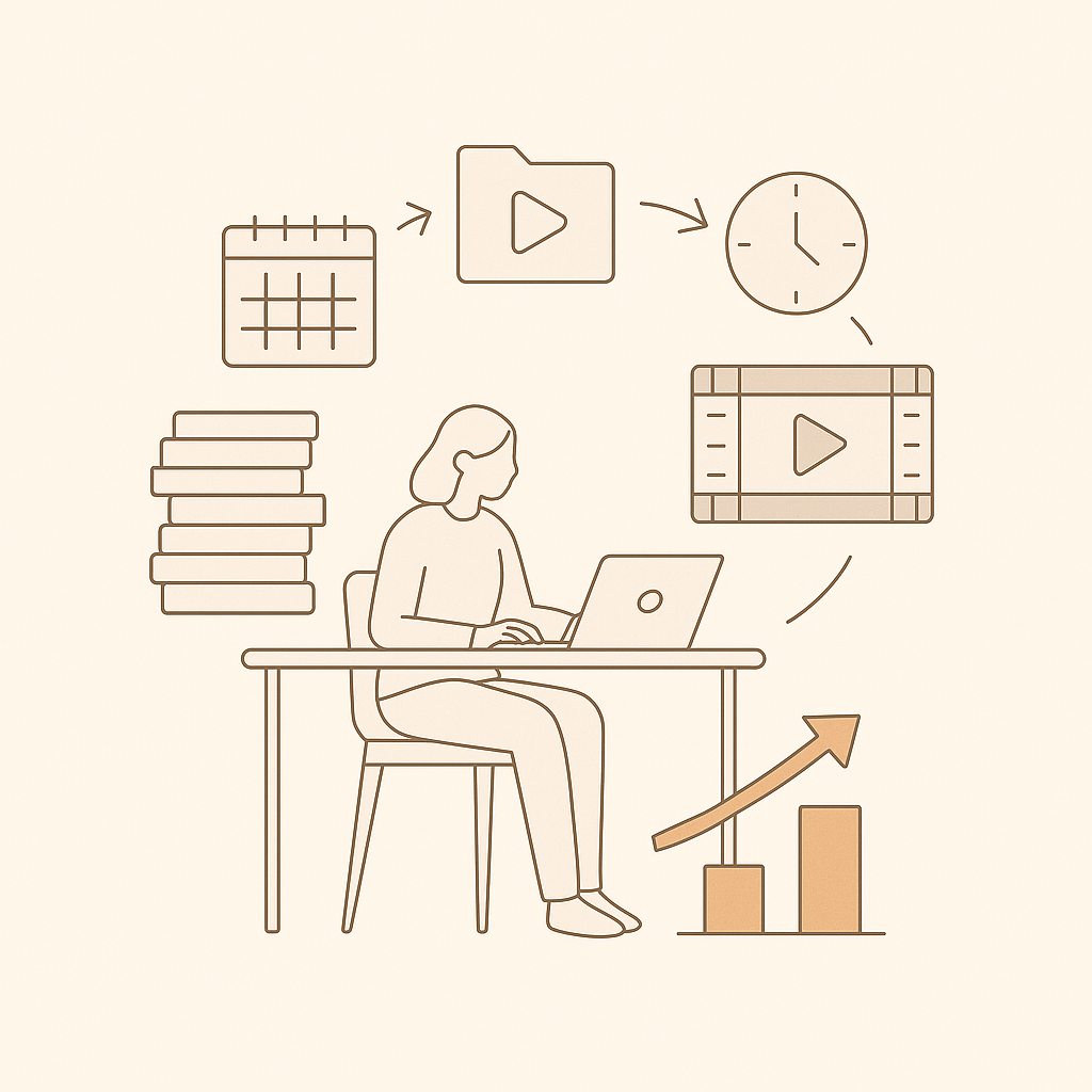 How to Create a Year's Worth of Video Content in One Week (Without Breaking Your Budget)