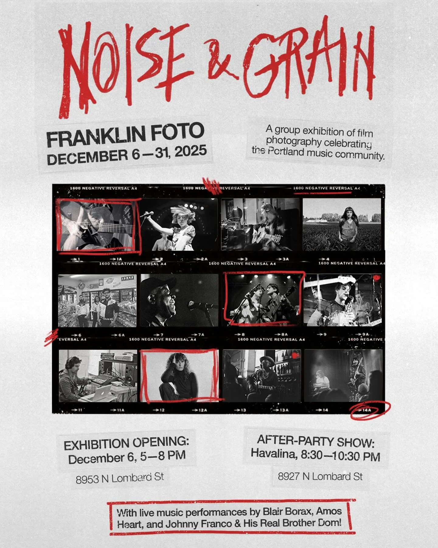 I&rsquo;m excited to announce that two of my film prints were selected for an upcoming show next month, one featuring @reptaliens.rule.earth and one featuring @spoonbenders , both older shots I&rsquo;ve taken over the years on film in Portland.

The 