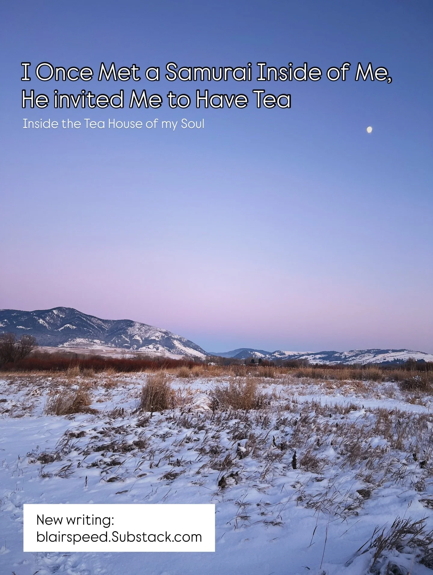 He told me the pain was outside of me, inside we were having tea. He motioned for me to sit down, cross legged across from him, at the petite tea table in the center of the room. The laser burned through skin in the outside world, it cracked and popp