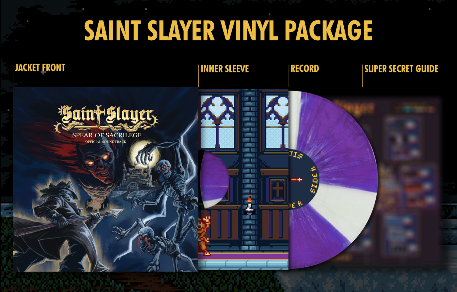 Saint Slayer: Spear of Sacrilege Vinyl Soundtrack — jsqrd