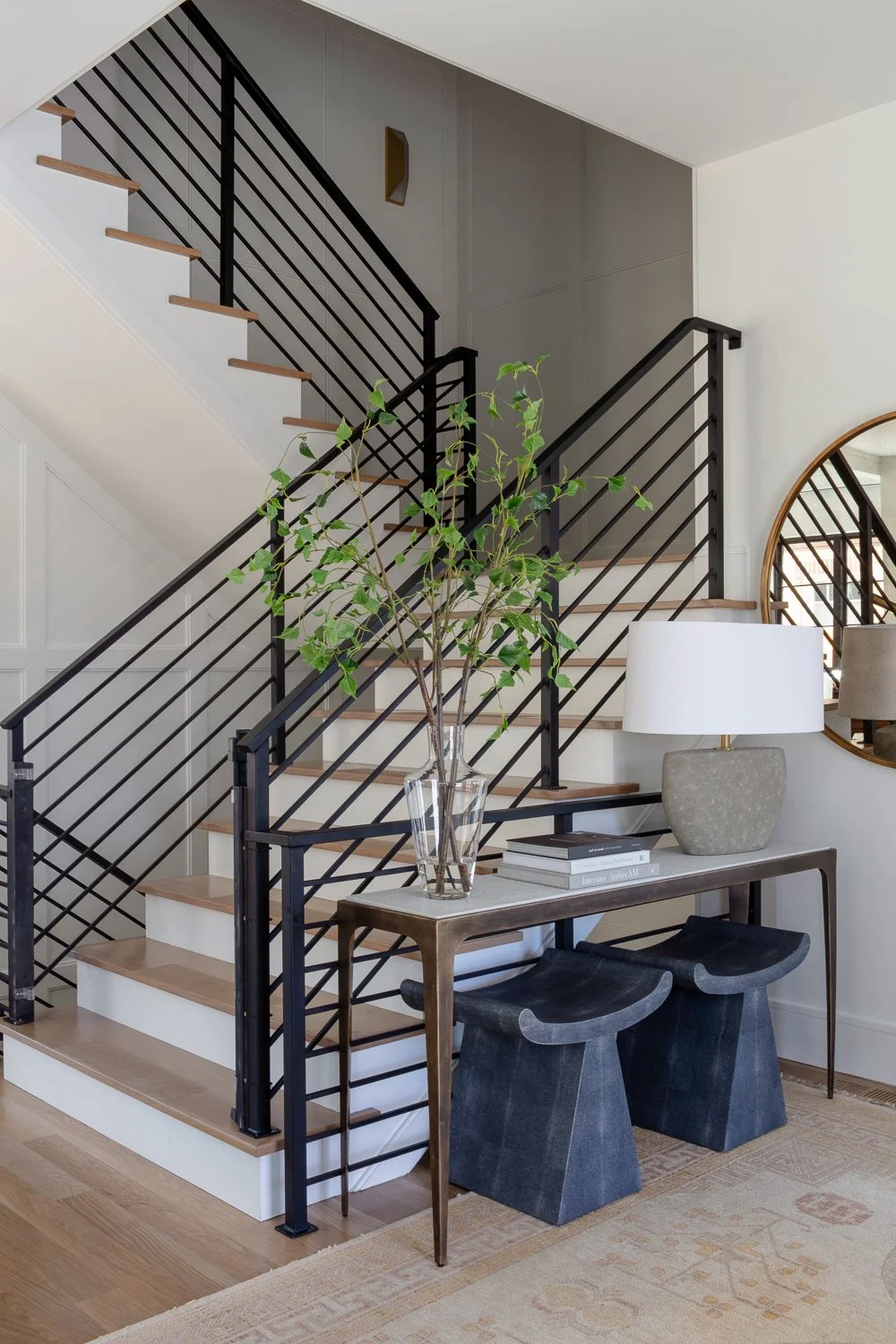 Studio Thomas luxury denver interior architecture no 013 custom railing staircase modern accessories