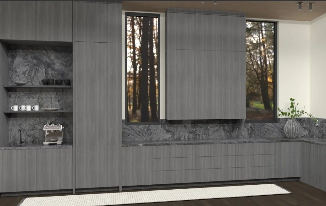 Studio Thomas coming soon no. 070 kitchen cabinetry rendering