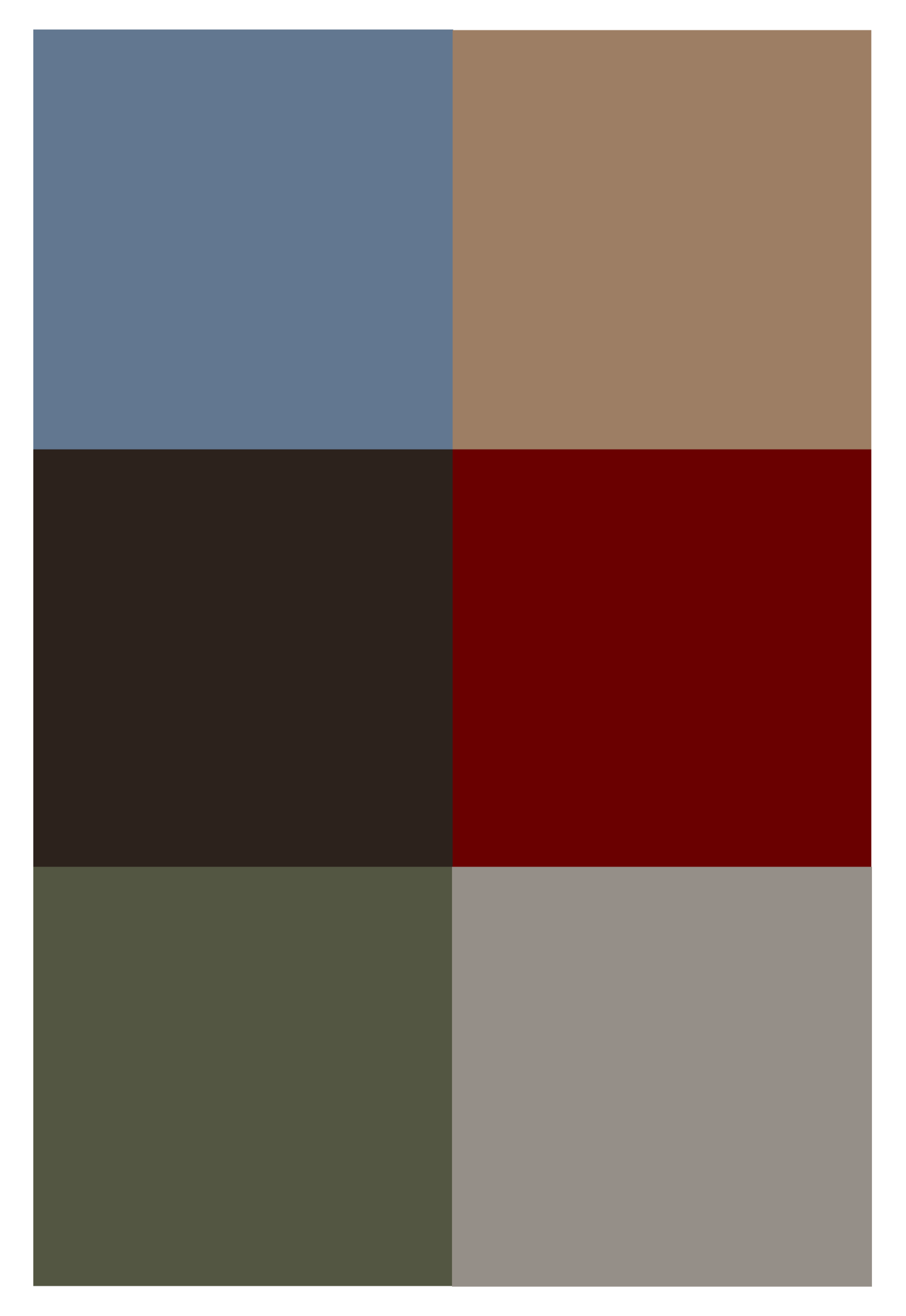 Studio Thomas coming soon no. 048 overall color palette