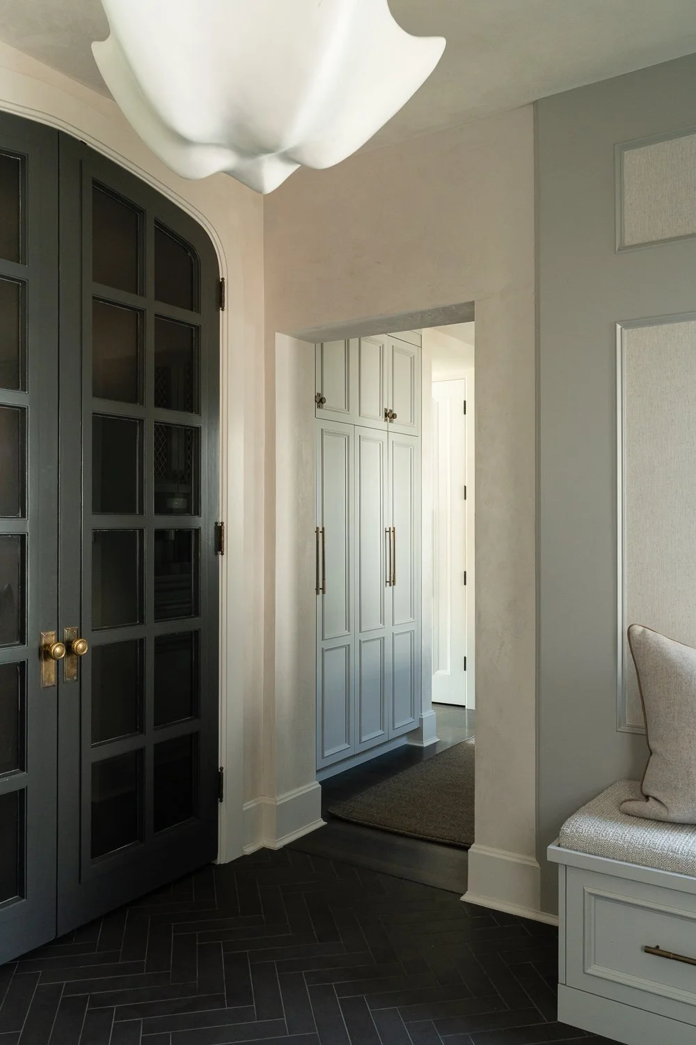 Studio Thomas timeless bespoke interior architecture no 026 mud room custom cabinetry storage