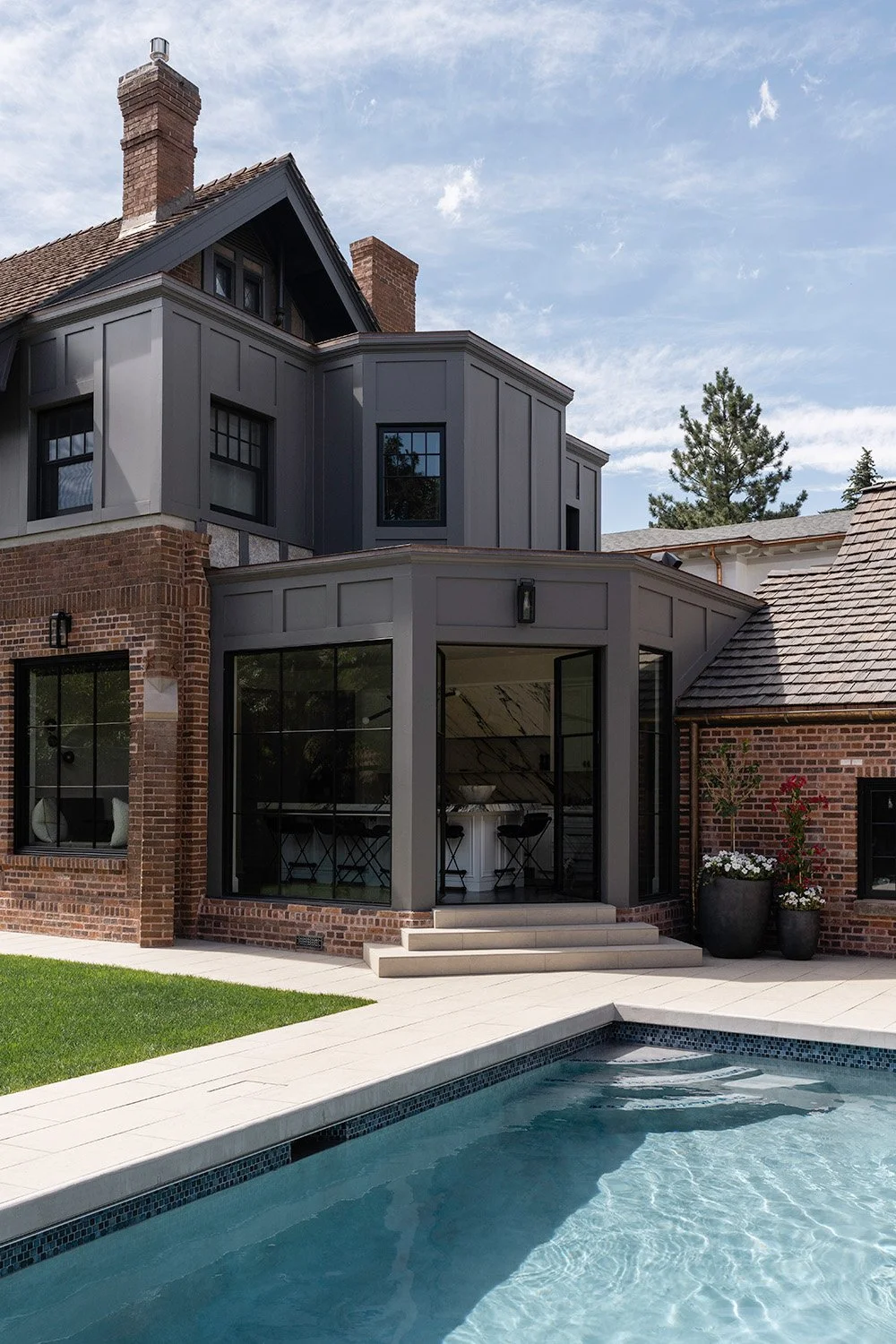 Studio Thomas Colorado high end interior architecture no 026 exterior backyard pool