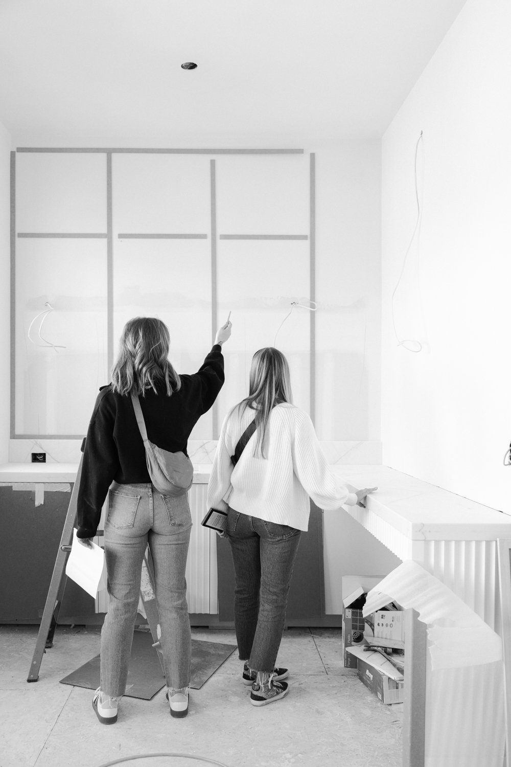 Embark The Studio Thomas Client Experience designers at a site visit