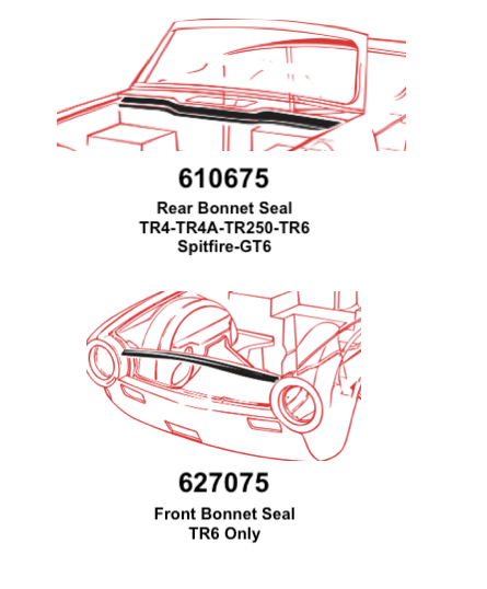 Bonnet (Hood) Seals
