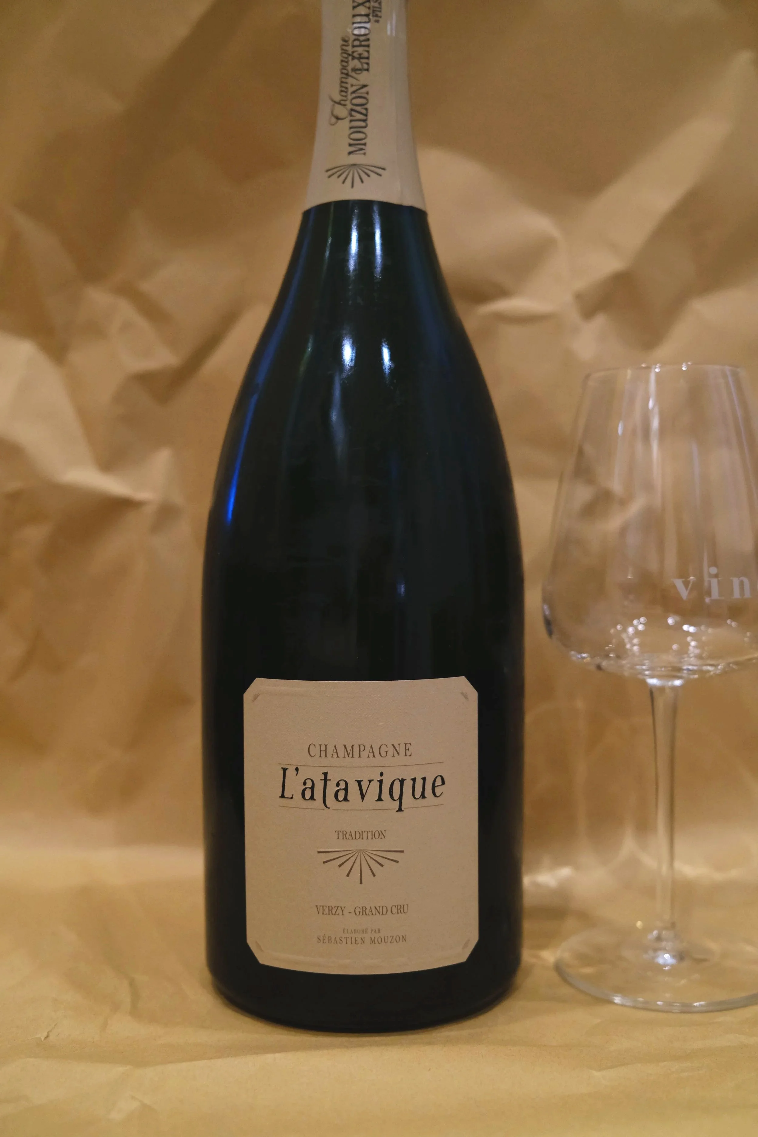 NV Mouzon Leroux 'L'atavique Tradition' Pinot Noir, Chardonnay MAGNUM