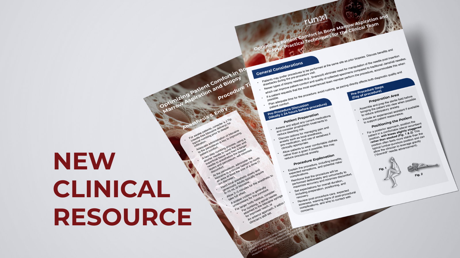 Clinician Resource: Bone Marrow Aspiration &amp; Biopsy