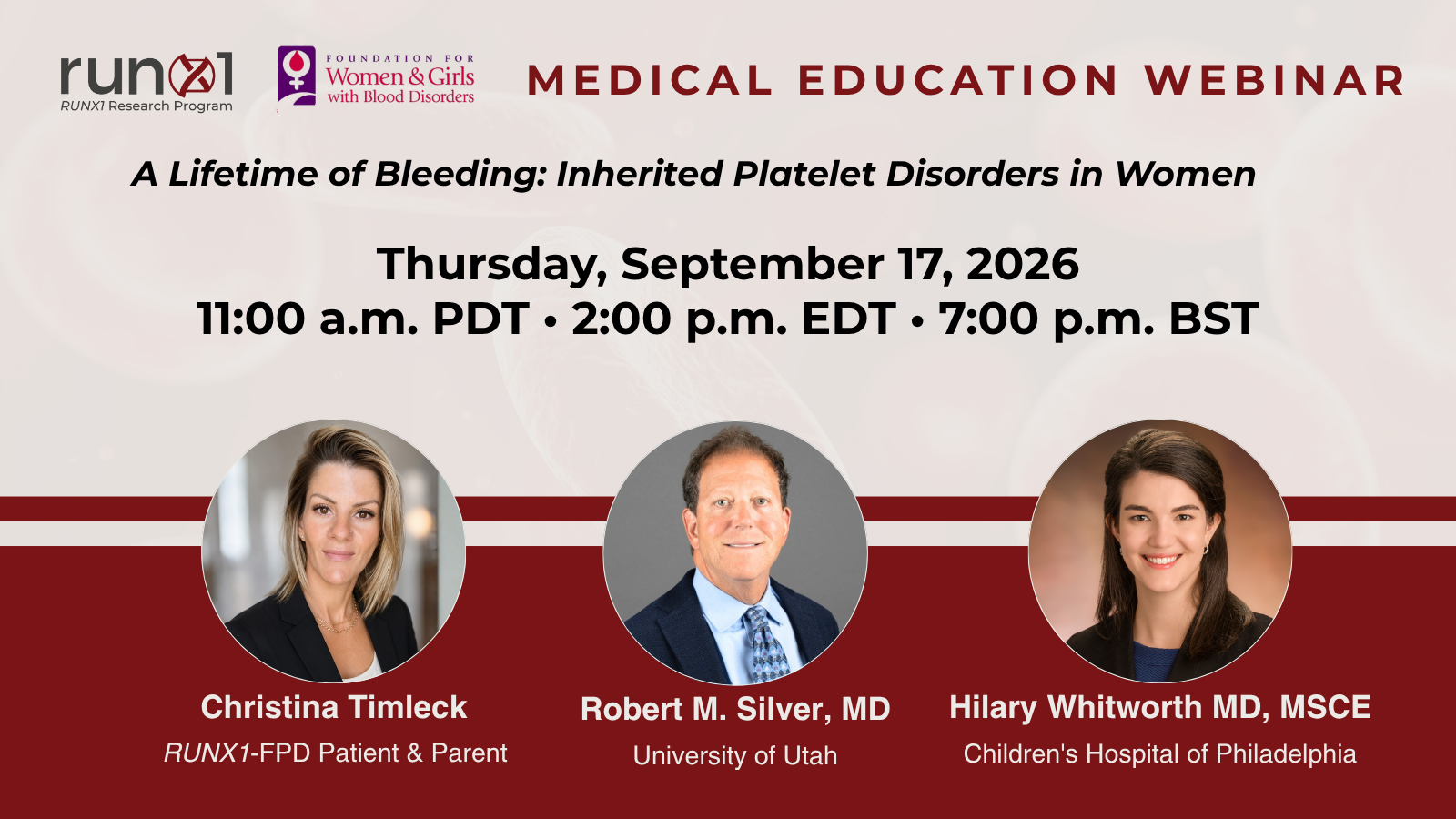 Register For Our Next MedEd Webinar!
