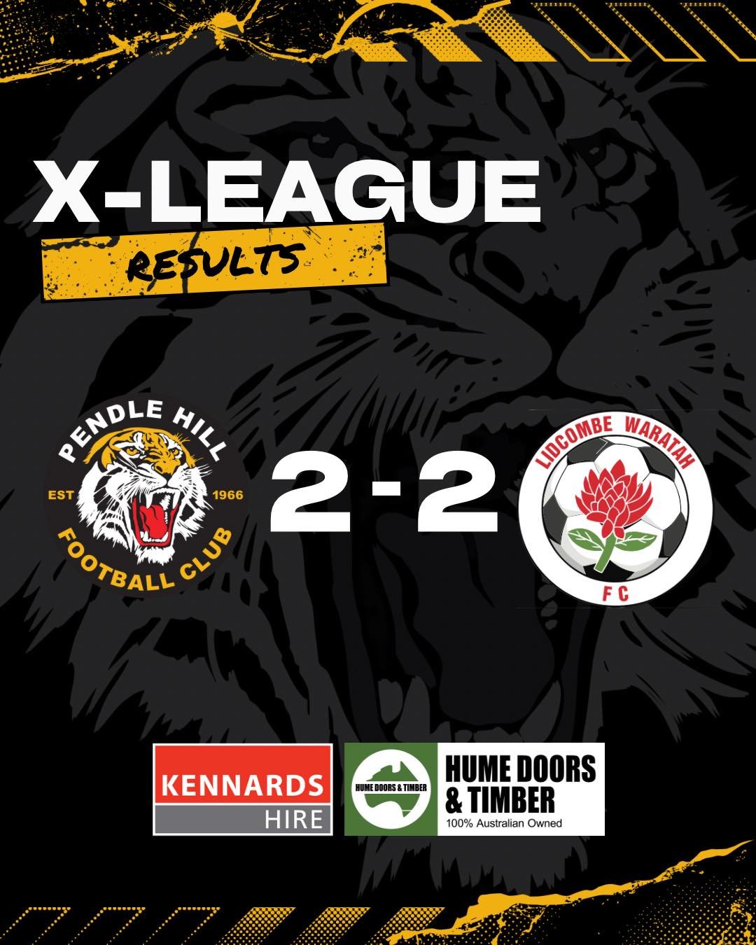 Tough game tonight ends in a 2-2 draw with Lidcombe. We turn the page quickly and look ahead to a massive clash this Friday night vs Auburn FC at Webbs Avenue. 

Let&rsquo;s rally behind the boys!