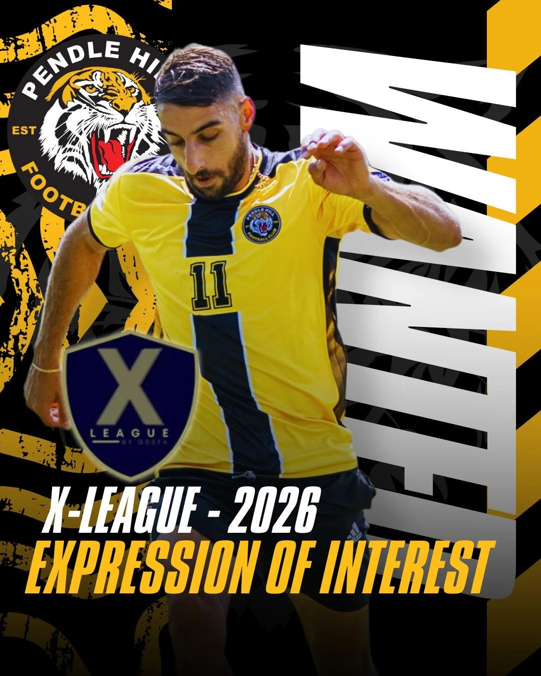 Building on our successful 2025 season, our X-League program is expanding in 2026! ⚽️ 

We're looking to strengthen our X1 team and introduce a new X2 team into the competitions. Register your interest on our website (link in bio) for trial notificat