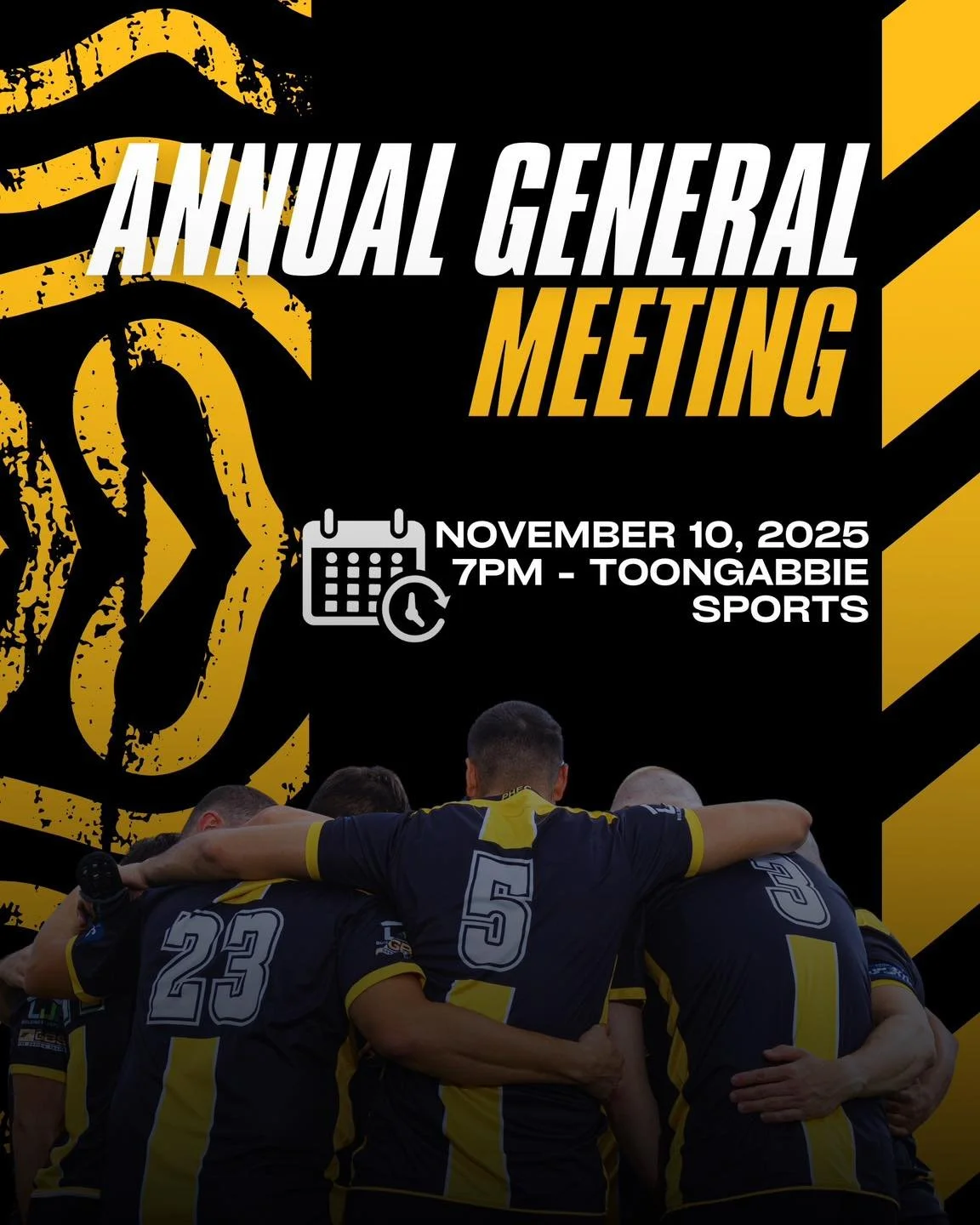 AGM - Monday 10 November

It&rsquo;s that time of year again! Join us as we review the season that&rsquo;s been and look ahead to the year to come.

We&rsquo;ll be discussing plans for 2026, electing a new committee, and taking feedback to help impro