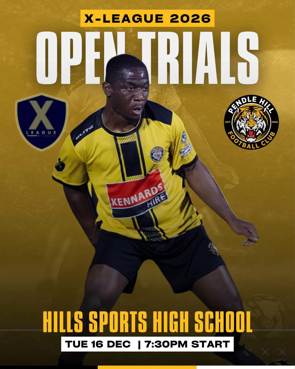 Thank you to everyone who attended our X-League trials for Pendle Hill last week. 

Open trials continue this Tuesday at Hills Sports High School &mdash; arrive at 7:00pm for a 7:30pm start.