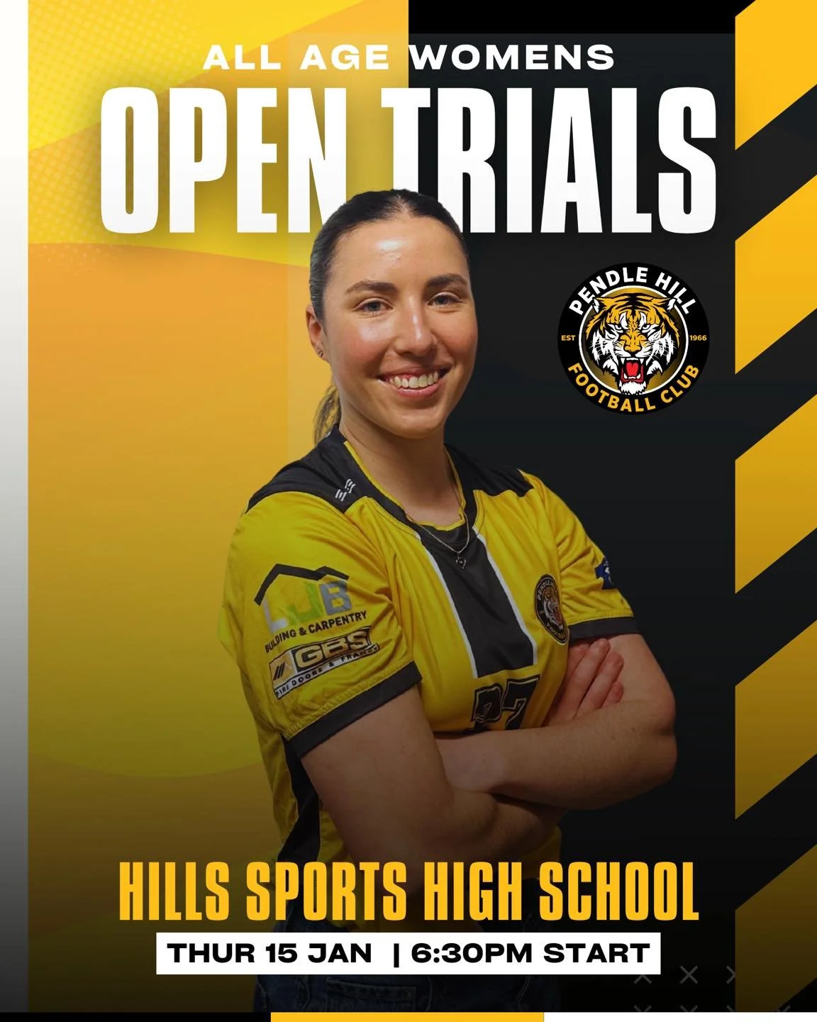 All Age Women Open Trials ⚽️

That time of year is here! AAW Open Trials kick off Thursday 15 January at Hills Sports High School.

All skill levels welcome &mdash; 6:30pm start.

We look forward to seeing you there!