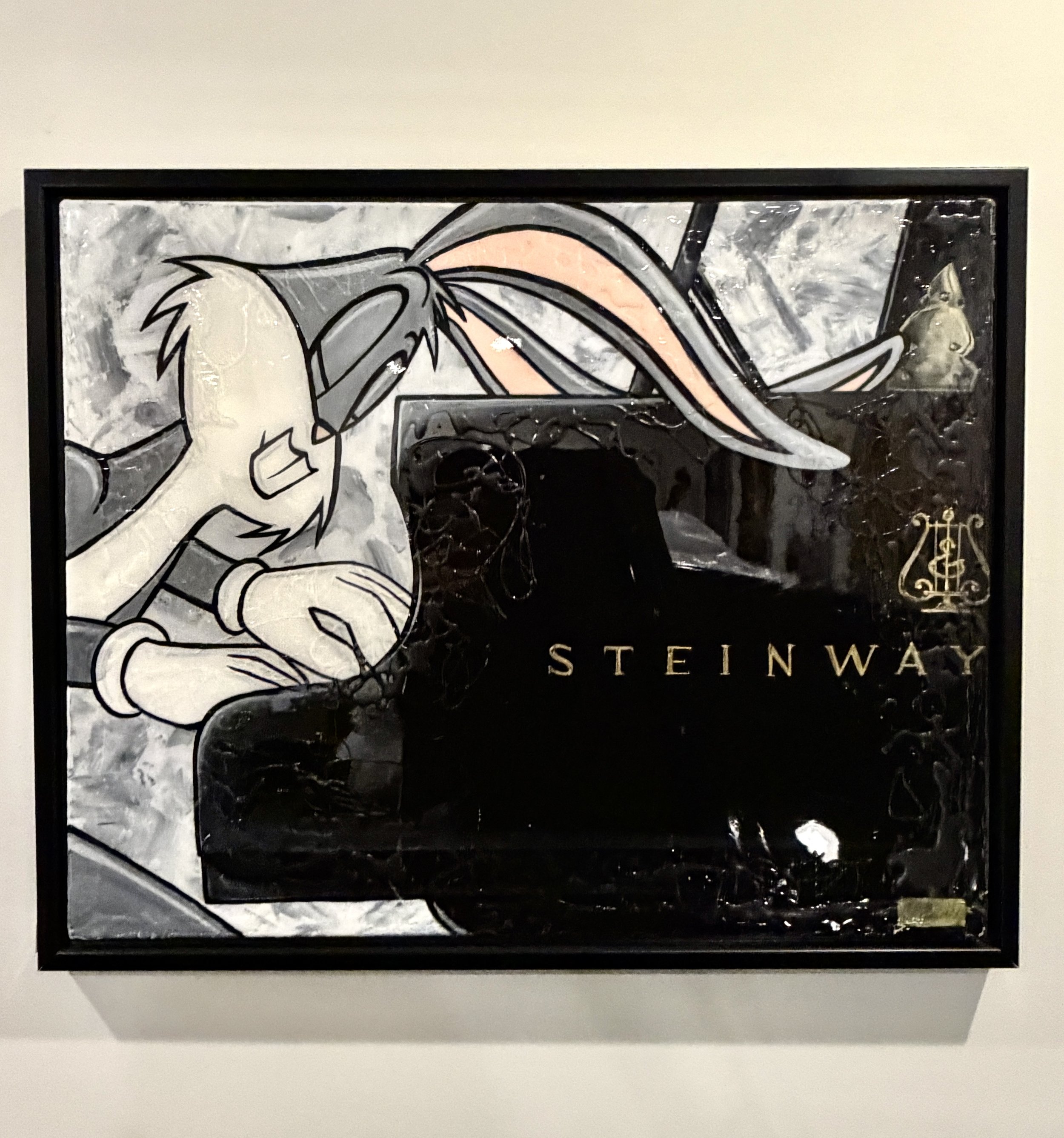 "Bunny Tunes" 26x30" Original Artwork