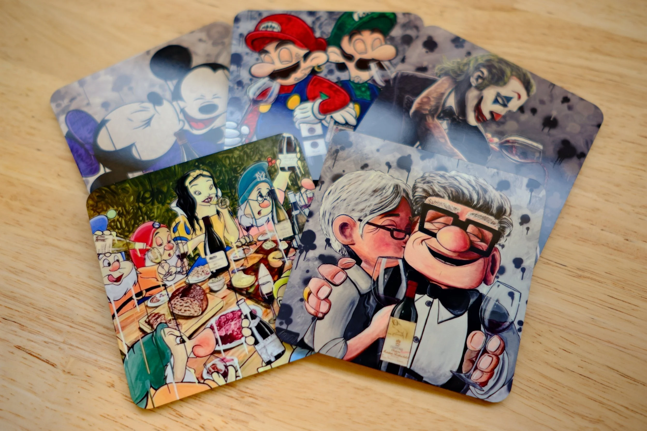 Setof5coasterswineseries