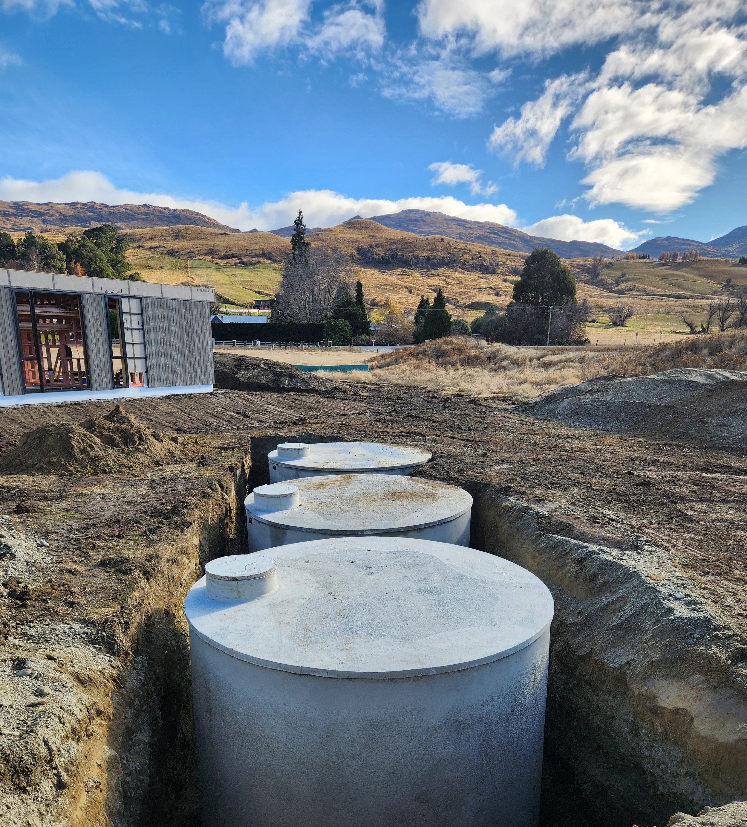 rainwater tank installation in Queenstown