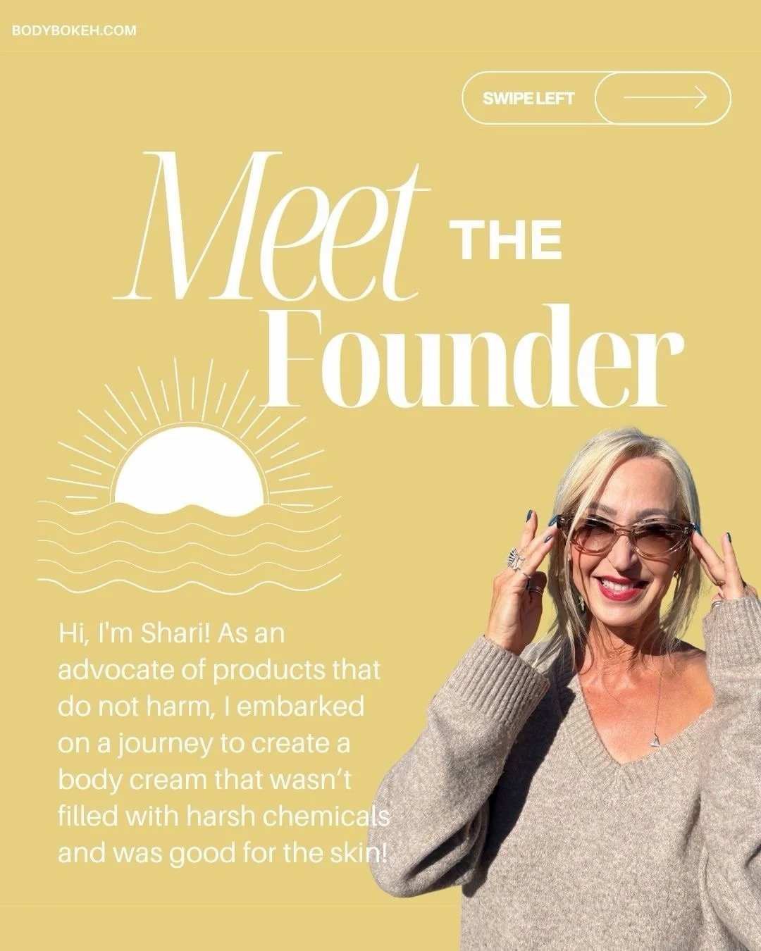Meet Shari: Founder and Creator of Body Bokeh🤍🌟&rdquo;I believe confidence starts with feeling good in your own skin; and if I&rsquo;m asking you to feel luminous, I should show you how I live it too. Body Bokeh came from that same place: celebrati