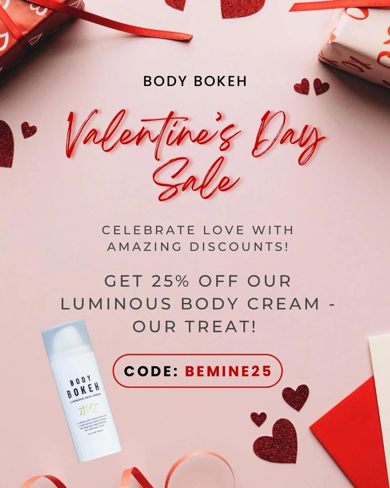Love is in the air&hellip;and so is the perfect excuse to treat yourself!💌 Take 25% off with code BEMINE25💋

#glowingskin #innerglow #valentinesale