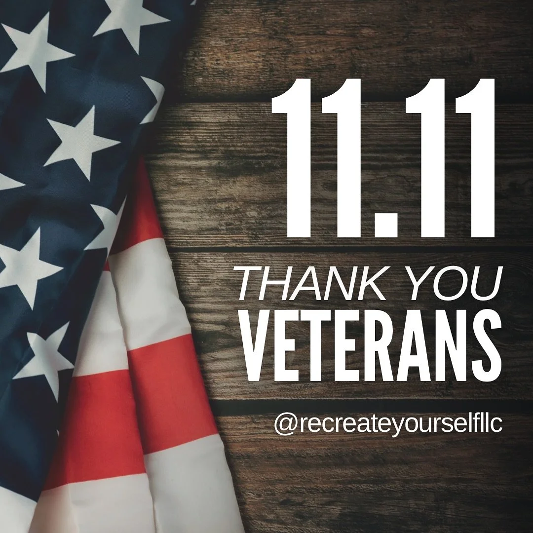 We are lucky to be able to serve those who served our country. Today is a day to celebrate you but we also stand with you as we recognize today may be somber for some. May your day be full of peace, happiness, and healing if you need it. Thank you fo