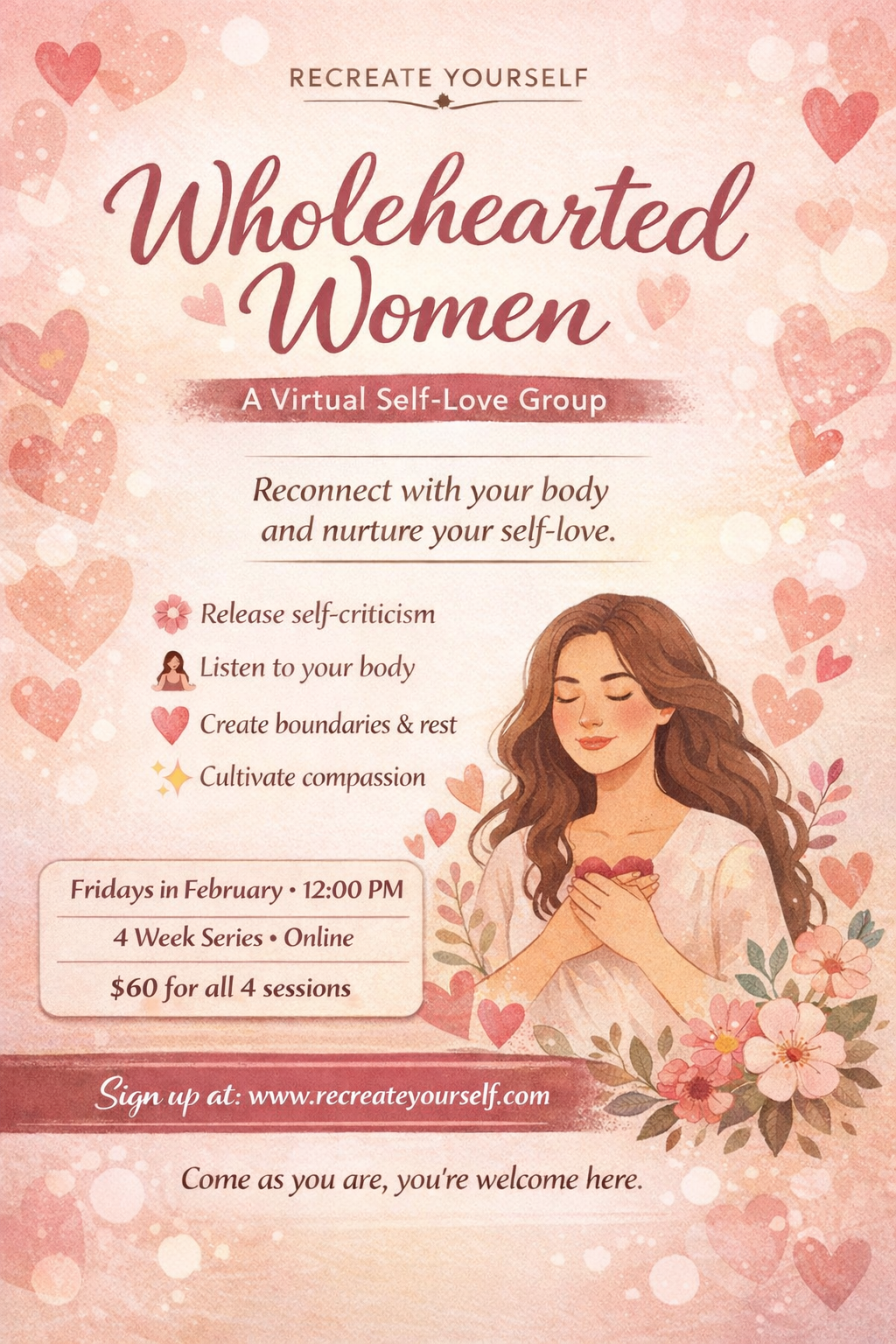 Wholehearted Women Virtual Group
