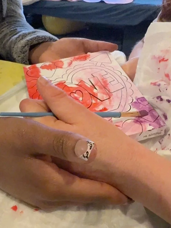 We love using art to work on our client&rsquo;s #goals! This recreational therapy intervention with our client, who has a brain injury, used painting to work on attention focusing on the task, decision making to choose colors, communication to commun