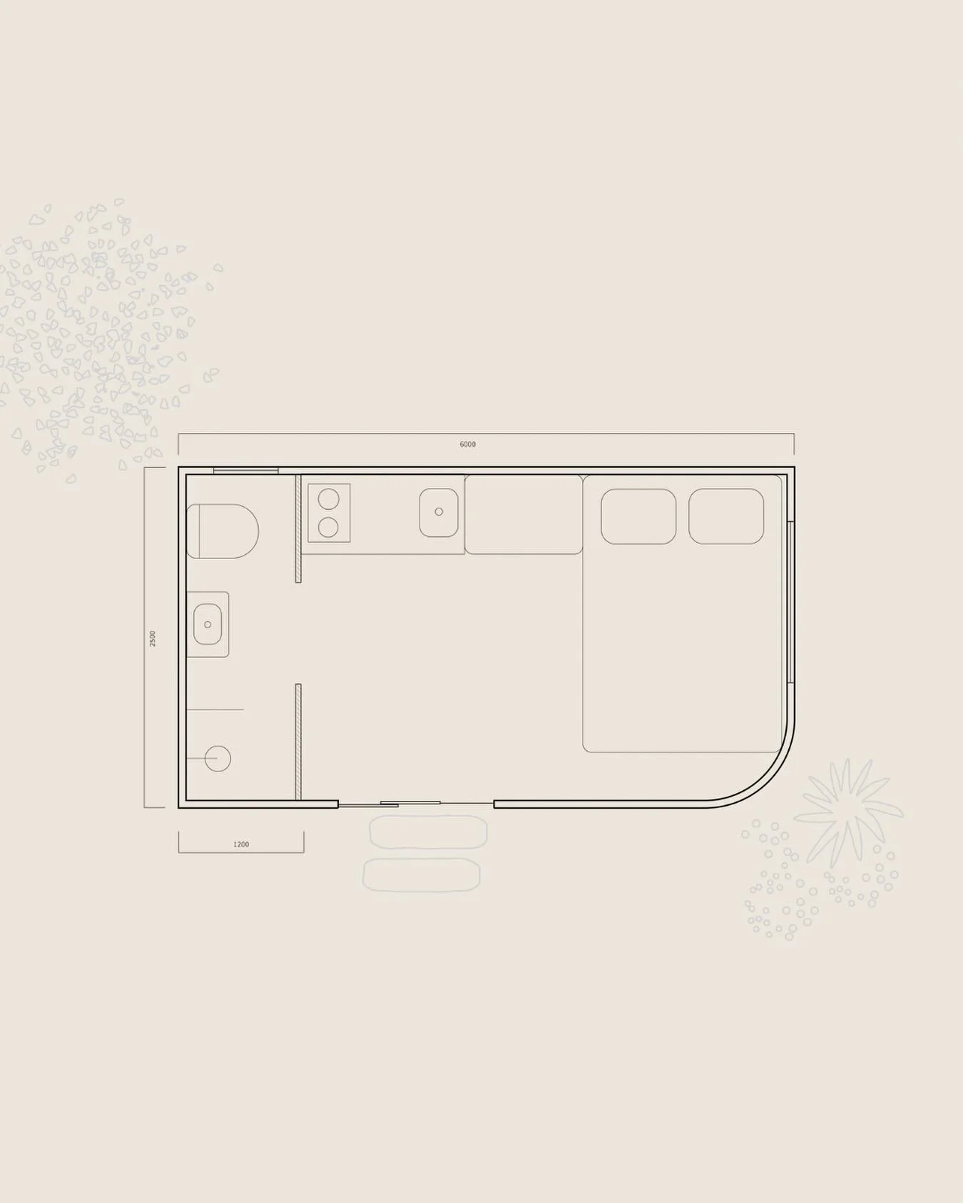 Harper &lsquo;the mini&rsquo; | 6m tiny home with all the details of the original just more compact and with a lower price. Perfect for Airbnb and guest accommodation. 

Fully customisable and off grid options available 🌱

Priced from $94,000
.
.
.
