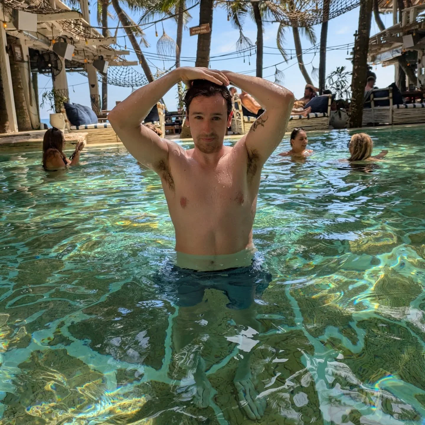 Matt's Bali Birthday! (Plus one photo from 30 years ago) 
Fiji next week 🤠
Life is too good with you - LOVE YOU BABS