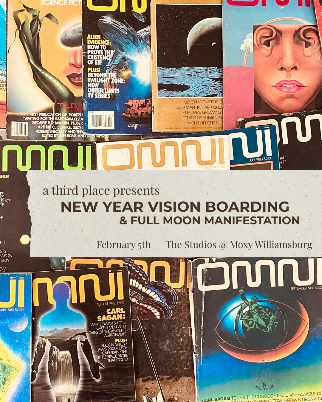 2/5 - vision boarding & manifestation // moxy hotel